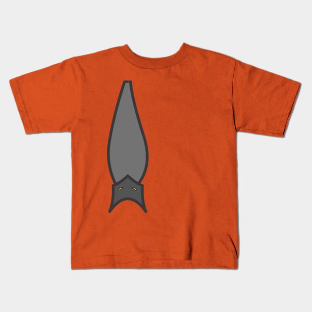 A Simple Bat Kids T-Shirt by NewWorldIsHere